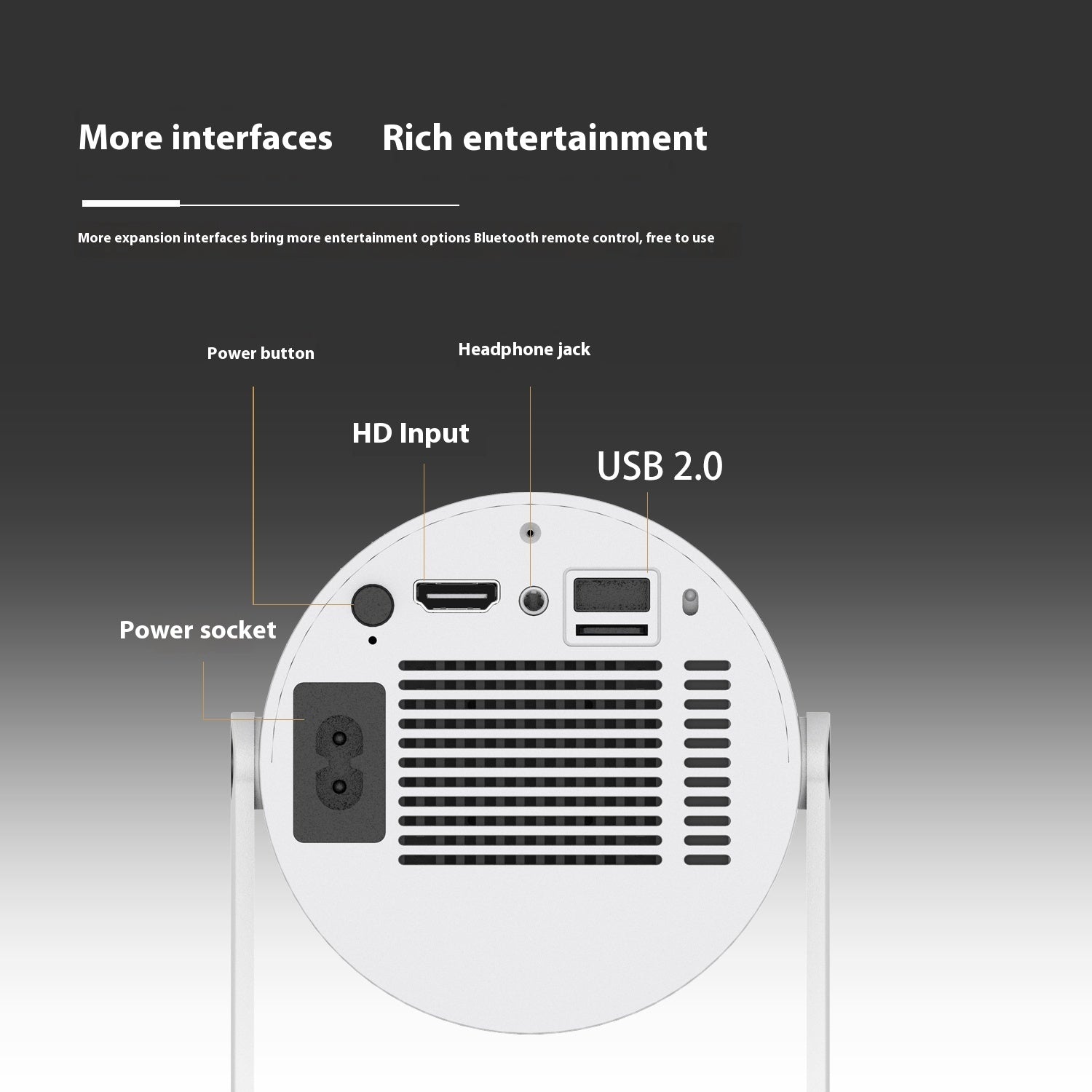 LumoFlex 180™ Smart Mini Projector