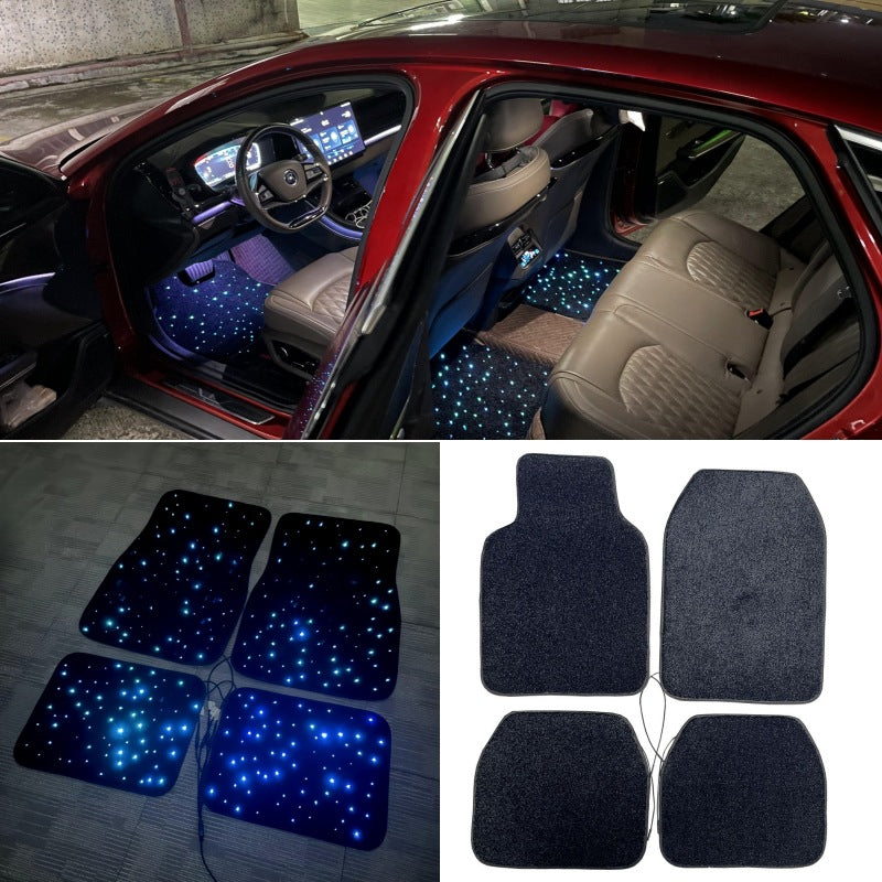 Fiber Optic Car Floor Mat