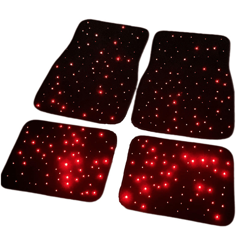 Fiber Optic Car Floor Mat